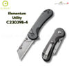 th-11134207-81ztq-mslm0o7ev8qx53-2.jpg มีดพับ CIVIVI Elementum Utility ใบมีด 6Cr13 2.26 นิ้ว S/S Blade Holder ด้าม Aluminum ระบบ Button Lock Thumb Stud
