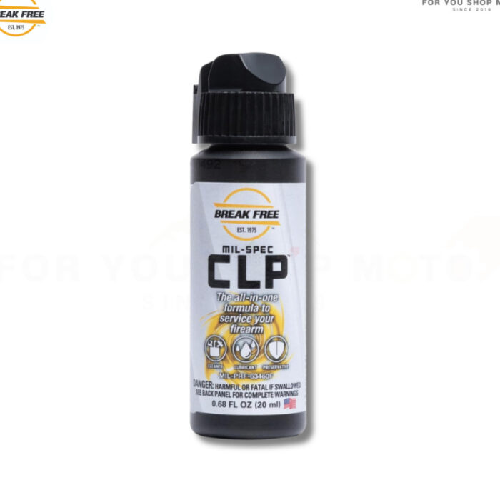 BREAK FREE CLP 0.68 oz น้ำยาทำความสะอาดและดูแลอุปกรณ์ สูตร All-in-One MIL-SPEC ของแท้ USA 100%